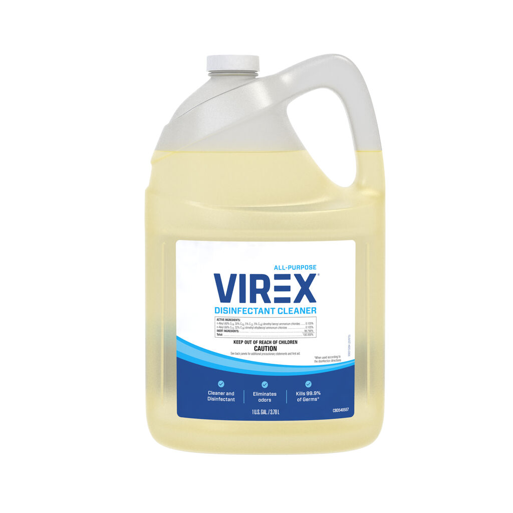 All Purpose Virex® Disinfectant Cleaner, 1gal, 2/CT - Disinfectant Cleaner